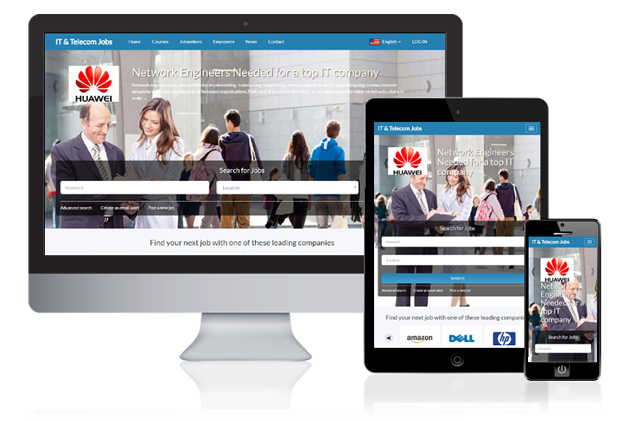 responsive job site php script - jobsite professional
